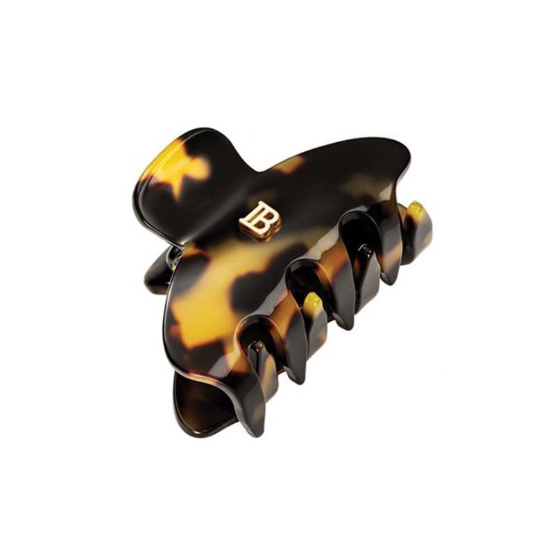 Balmain Cellulose Acetate Pince Cheveux Small Tortoise Shell