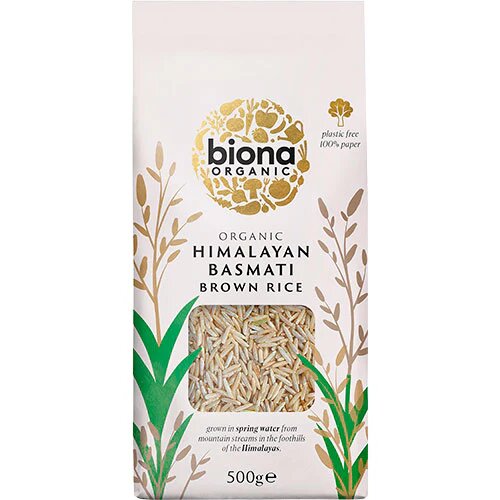 Basmati Ris Himalaya  Brune øko  500 Gram