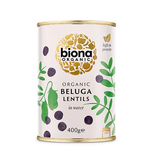 Belugalinser øko  400 Gram