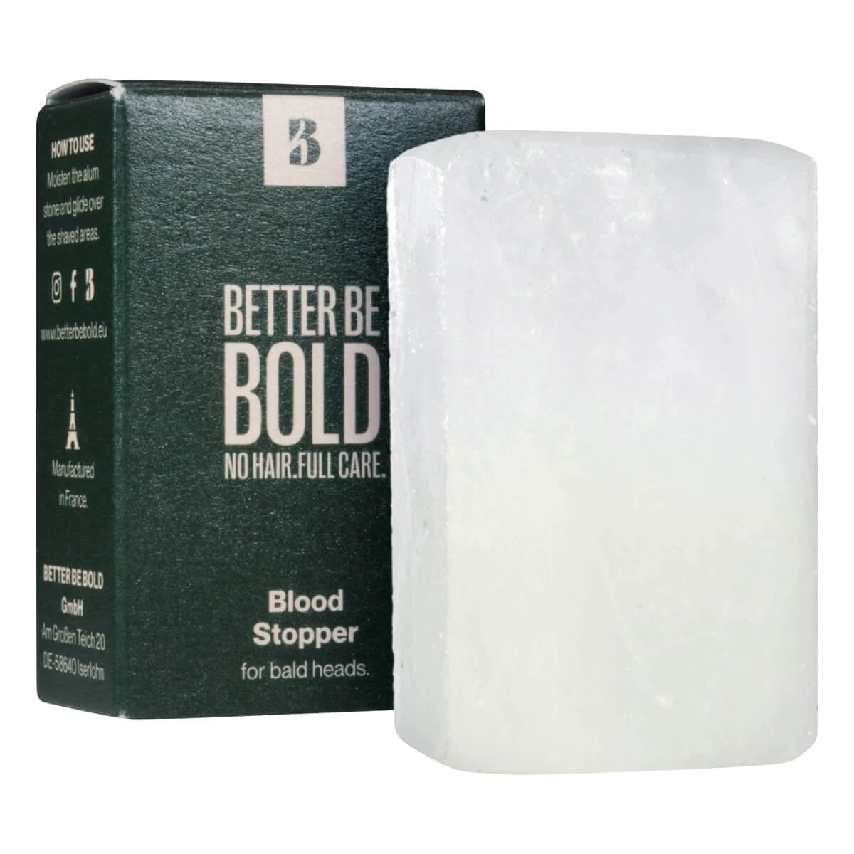 Better Be Bold Alum Blok Blood Stopper 75 Gr