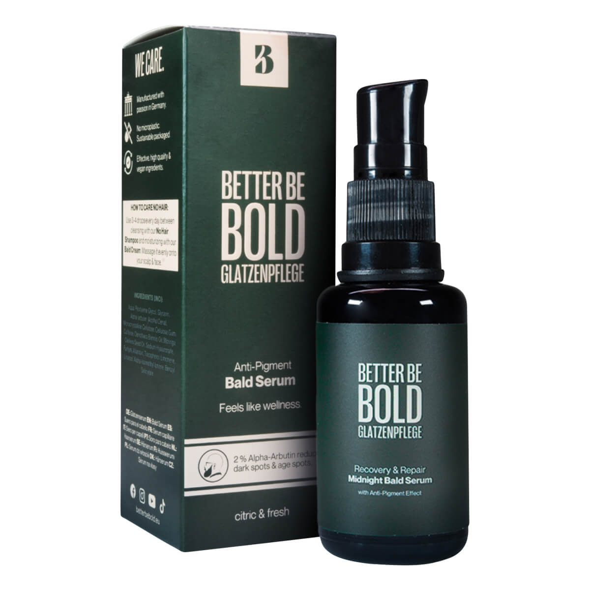 Better Be Bold Midnight Recovery   Repair Bald Serum   -  Mm  30 Ml
