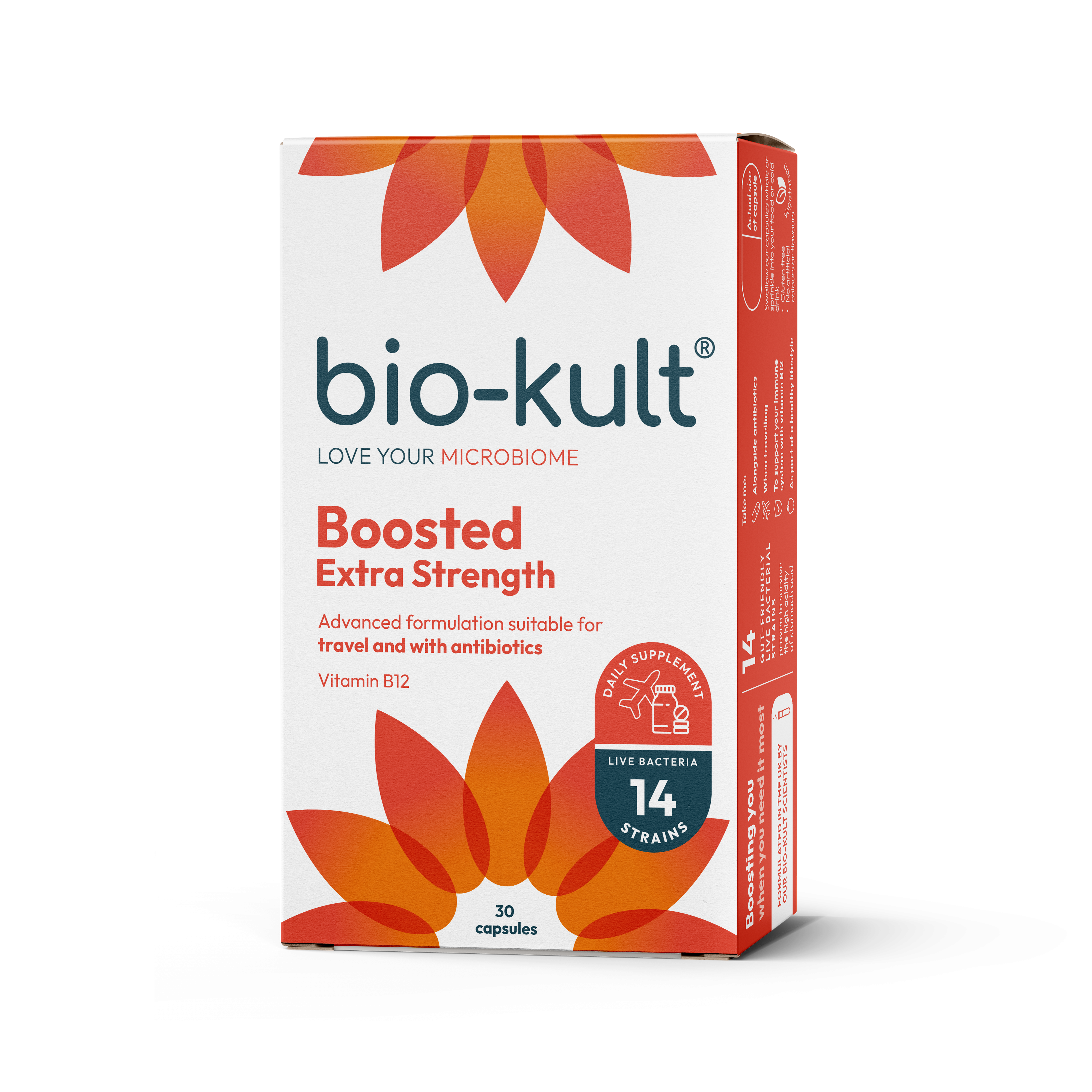 Bio-kult Boosted Mælkesyrebakterier 30 Kaps