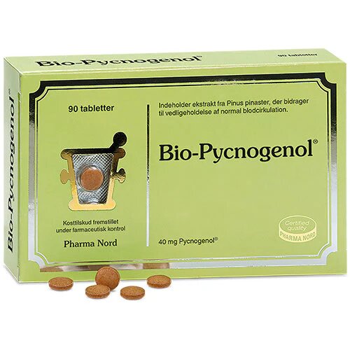 Bio-pycnogenol 90 Tabletter