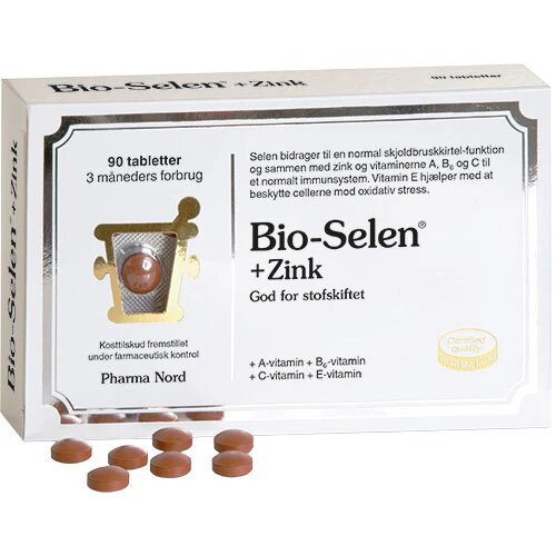 Bio-selen Zink 90 Tabletter