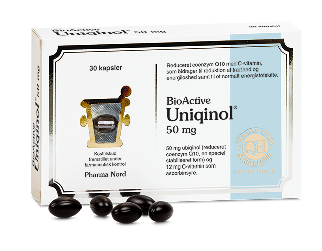 Bioactive Uniqinol 50 Mg 30 Kapsler