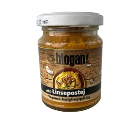 Biogan Linsepostej Bull 115g