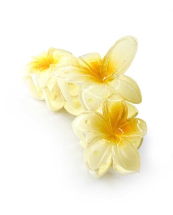Blomster Hårklemme Pineapple Stor