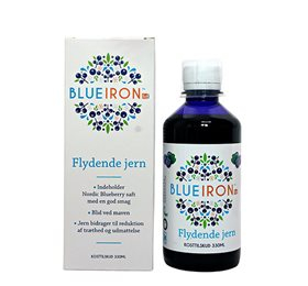 Blueiron Flydende Jerntilskud 330 Ml