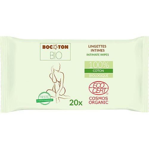 Bocoton Bio Vådservietter    Intimpleje øko