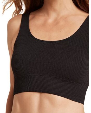 Boody Ribbed Seamless Bra Sort Str