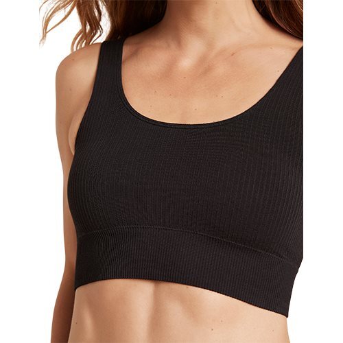 Boody Ribbed Seamless Bra Sort Str