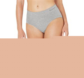 Boody Trusser Midi Brief Lysegrå Str     Bull  1stk