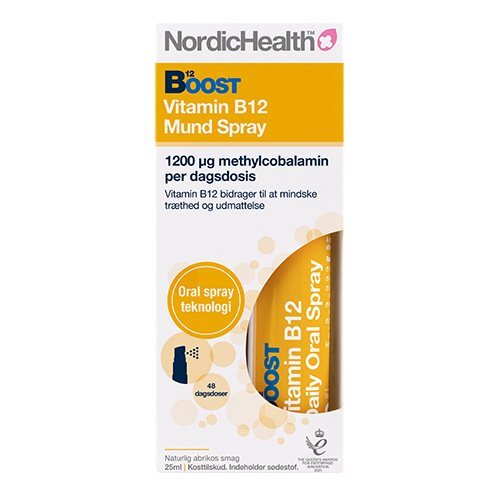 Boost Vitamin B12 Oralt Spray 25 Ml