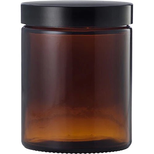 Brun Glaskrukke 180 Ml