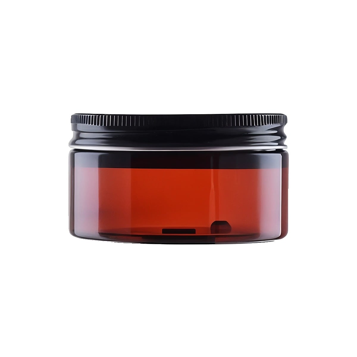 Brun Pet Bøtte 100 Ml Med Sort Alu Låg Letvægts  Genanvendelig Plast  72 Mm Diameter  40 Mm Høj Hedenhus