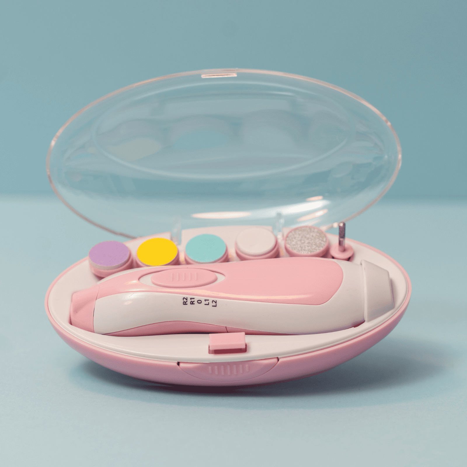 Busters Elektriske Baby Neglefil Lyserød