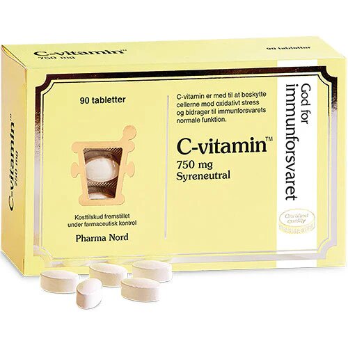 -vitamin 750 Mg 90 Tabletter