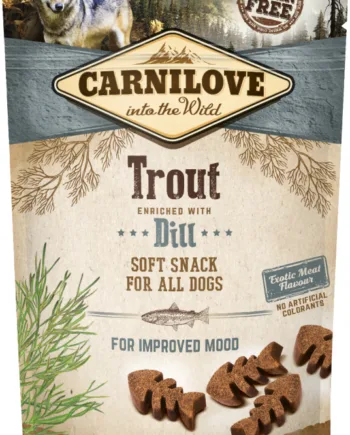 Carnilove Semi Moist Snack Bløde Hundegodbidder Med ørred Og Dild