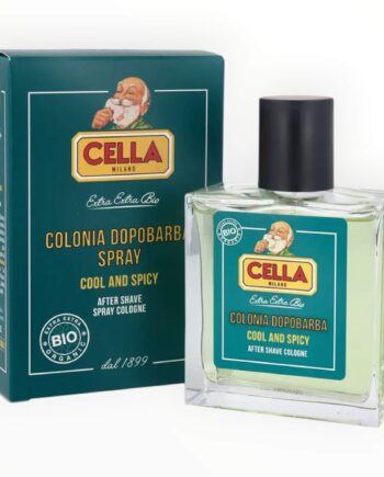 Cella Milano Bio Aftershave Cologne Spray  Cool   Spicy  100 Ml