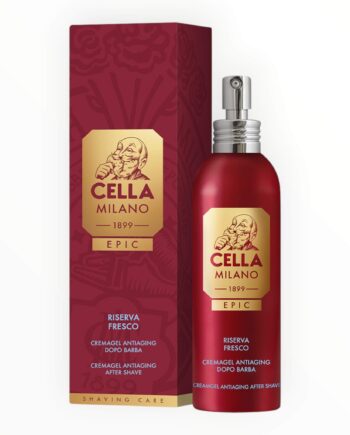 Cella Milano Epic Aftershave Cream Gel  Anti-aging  Riserva Fresco  100 Ml