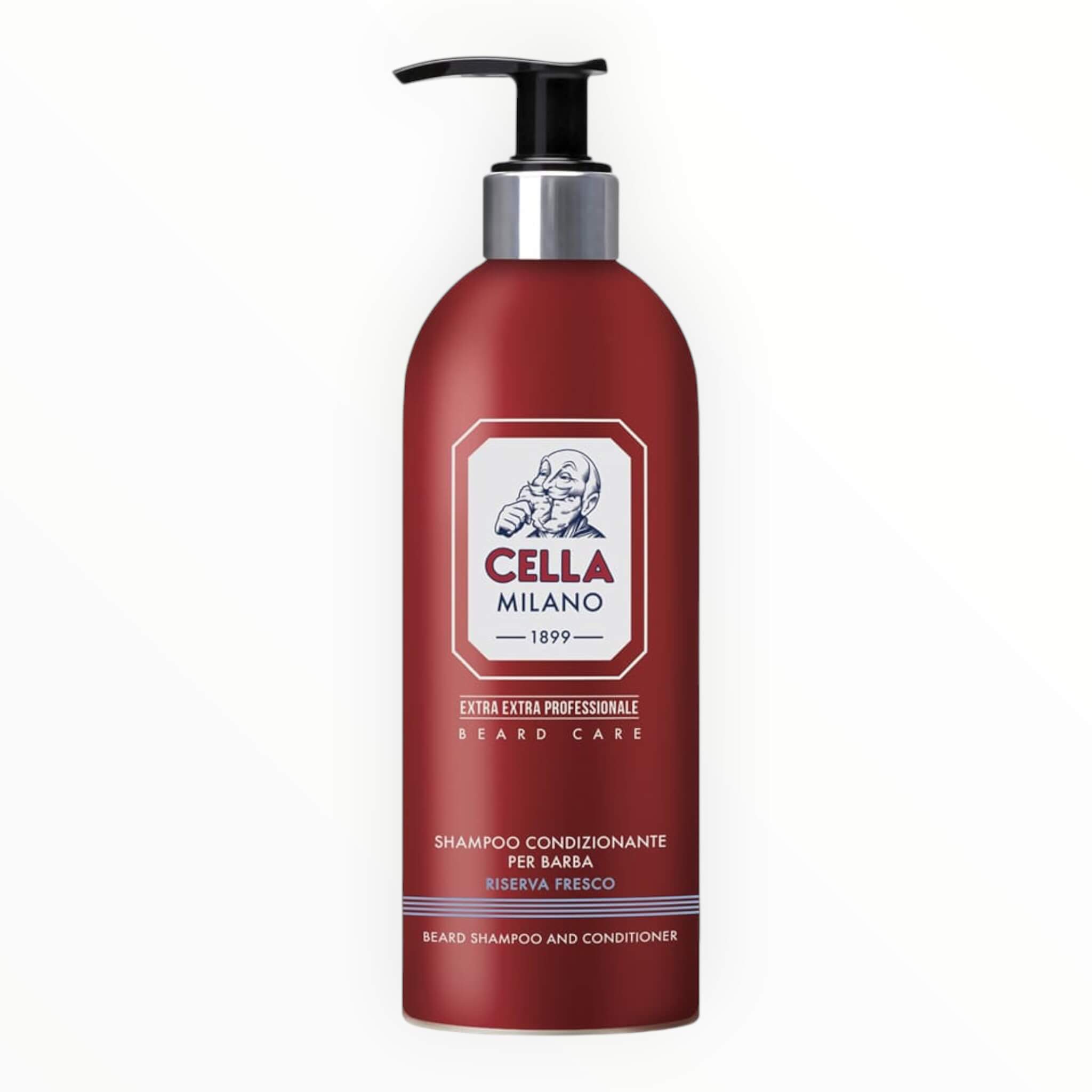 Cella Milano Plejende Skægshampoo Riserva Fresco 500 Ml