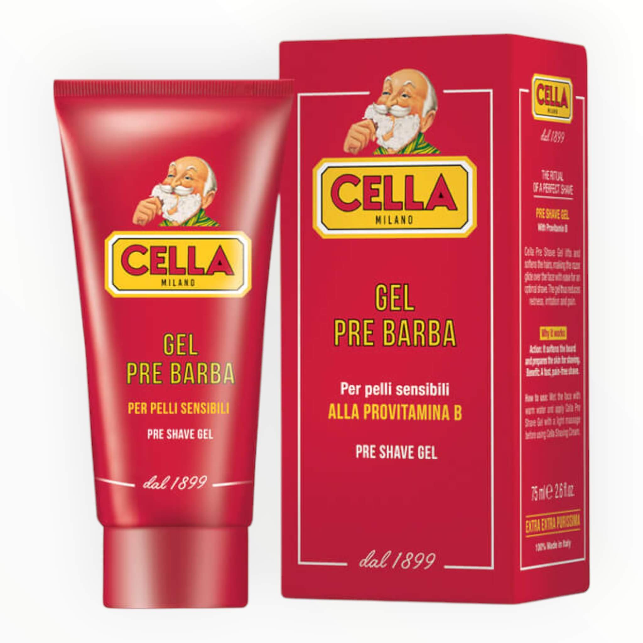 Cella Milano Preshave Gel 75 Ml