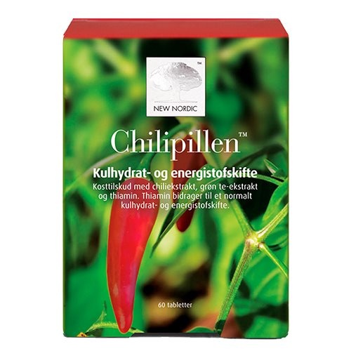 Chilipillen 60 Tabletter