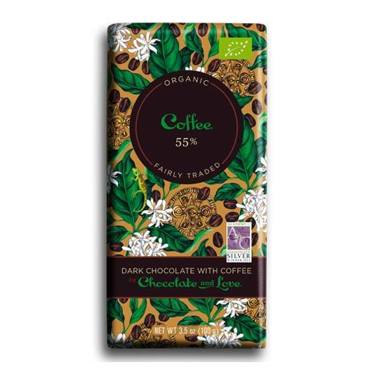 Chocolate And Love Chokolade Coffee 55     80g