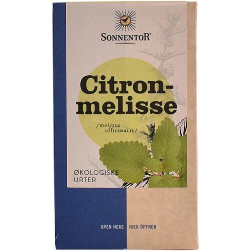 Citronmelisse Te Sonnentor øko  18 Breve