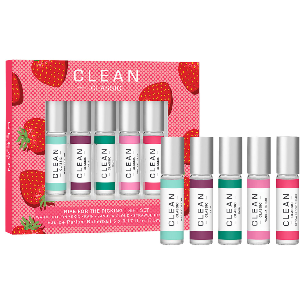 Clean Gift Set Classic Layering Rollerball Edp Ml