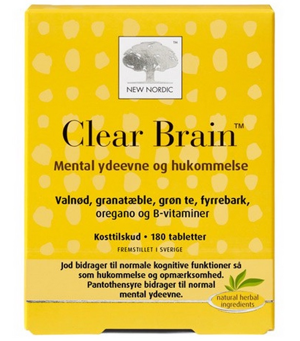 Clear Brain  180tab