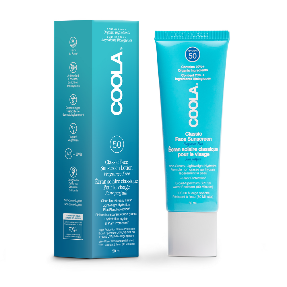 Coola Classic Face Lotion Fragrance-free Spf50  50ml