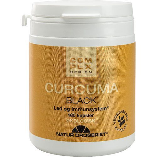 Curcuma Black      Gurkemeje Og Sort Peber  180 Kap   108