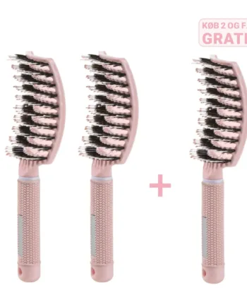 Curved Paddle Brush Køb   Stk  Få   Stk Gratis   Stk Lyserød     Stk Gratis