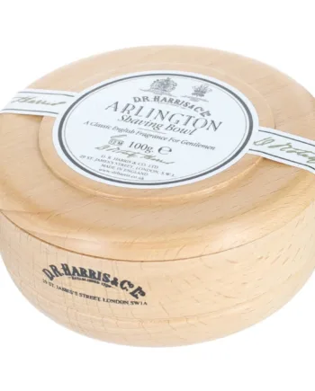Harris   Co  Ltd Arlington Barbersæbe   Bøgetræsskål  100 Gr