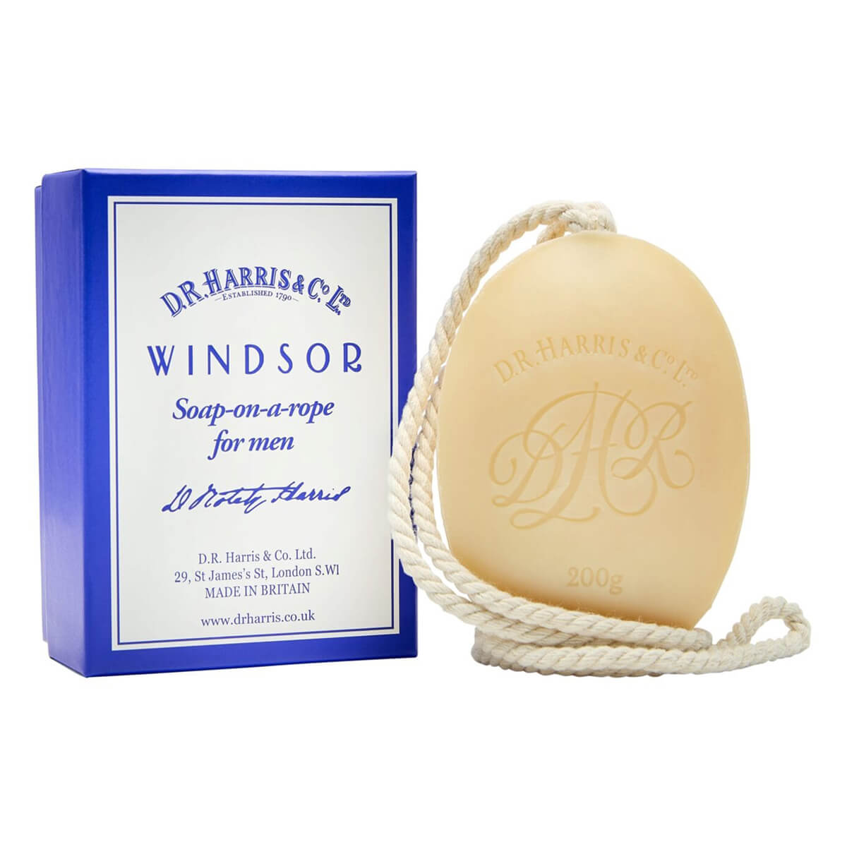 Harris   Co  Ltd Windsor Badesæbe På Snor  200
