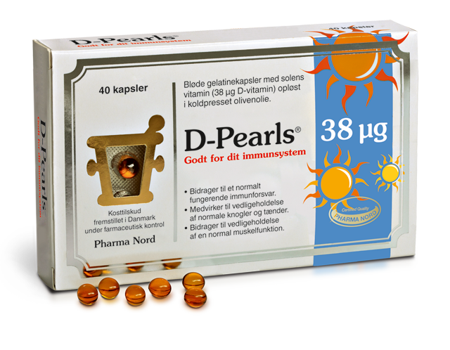 -pearls 38 Mikrogram 40 Kapsler