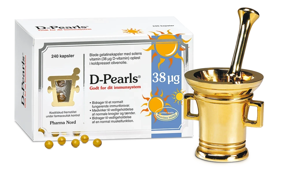 -pearls Stærk 38 âµg  240stk