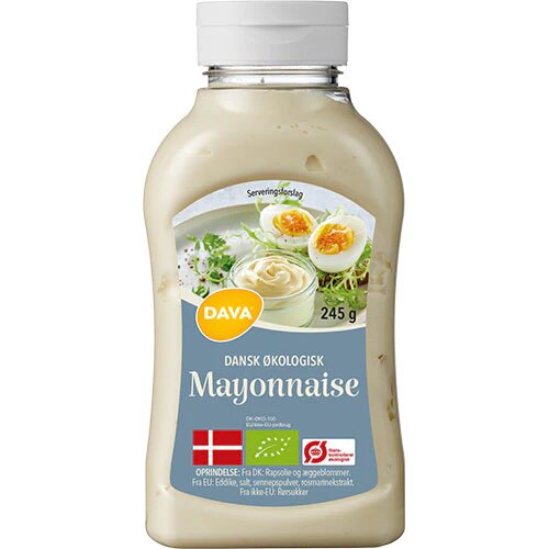 Dava Mayonnaise øko  245 Gram