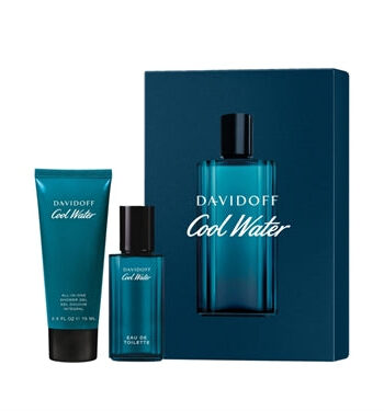 Davidoff Cool Water Eau De Toilette 40 Ml   All In One Shower Gel 75 Ml Gavesæske