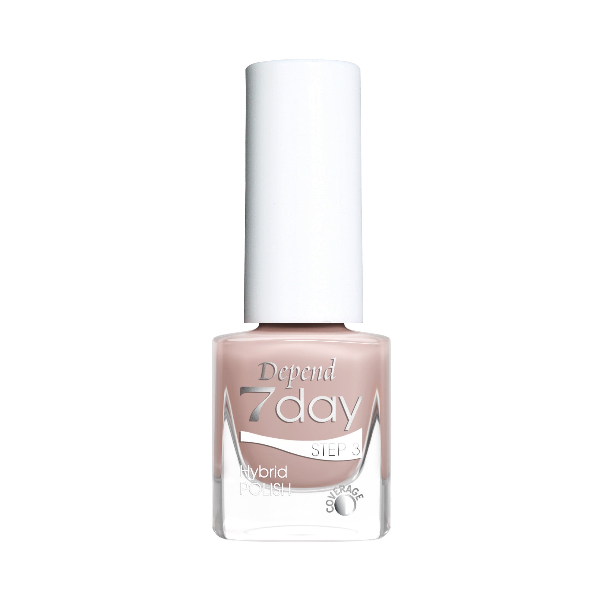 Depend 7day Nail Polish 7344 Sweet Beige   Ml