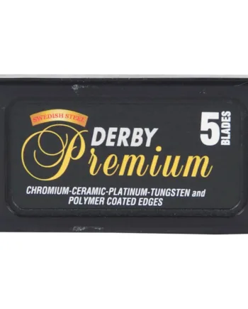 Derby Black Premium De-barberblade  2x5 Stk   10 Stk
