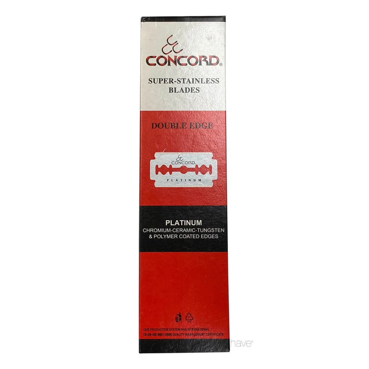 Derby Concord De-barberblade    Stang  20x5 Stk   100 Stk