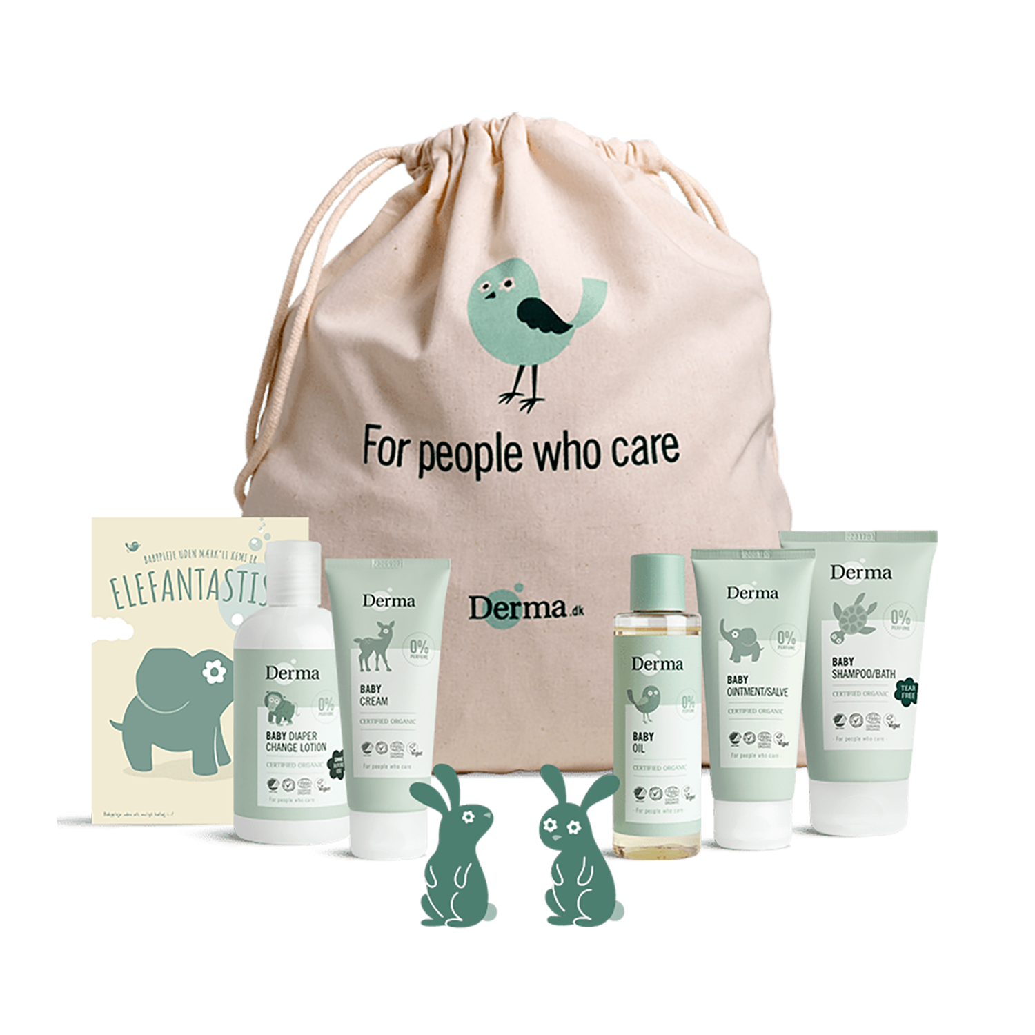 Derma Eco Babystartpakke øko-pleje Til Baby