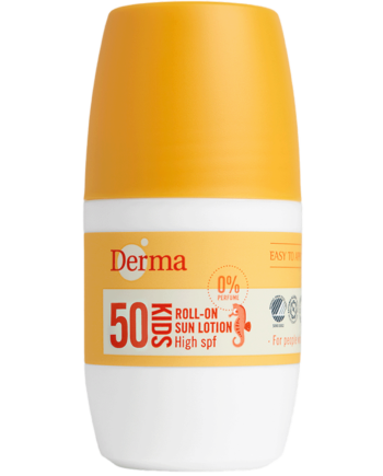 Derma Kids Sollotion Roll-on Spf50  50 Ml  Vandfast Solcreme