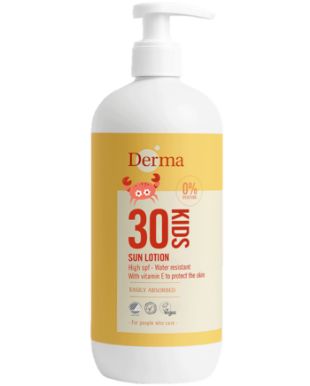 Derma Kids Sollotion Spf30  200 Ml  Vandfast Solcreme