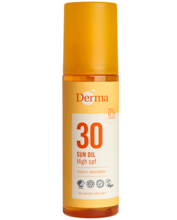 Derma Sololie Spf30  150 Ml  Vandfast Solcreme