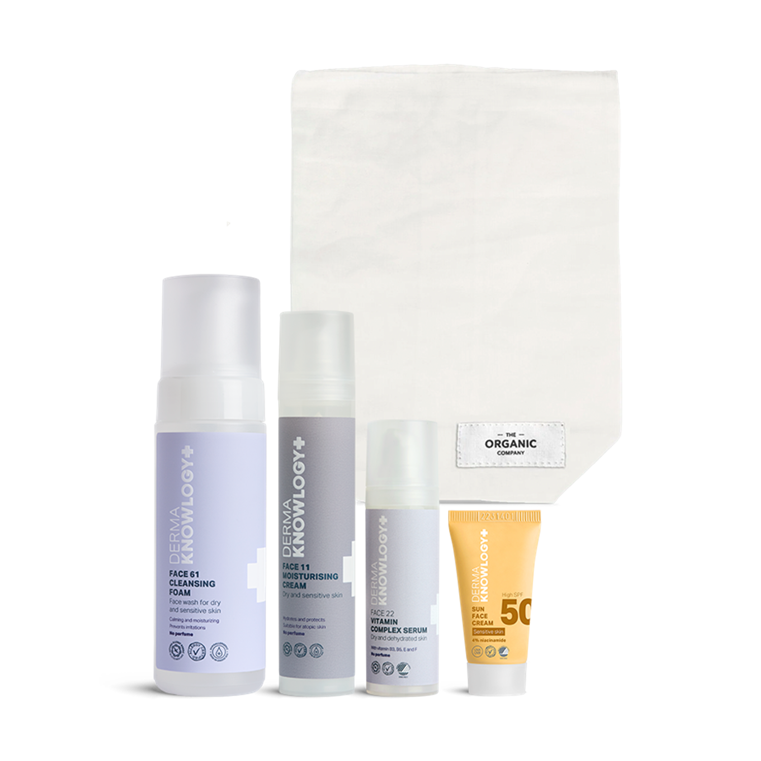 Dermaknowlogy Hudplejesæt Til Tør Hud   Ansigtet