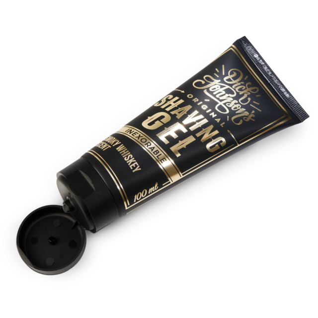 Dick Johnson Inexorable Shaving Gel Smokey Whiskey Duft Nyhed