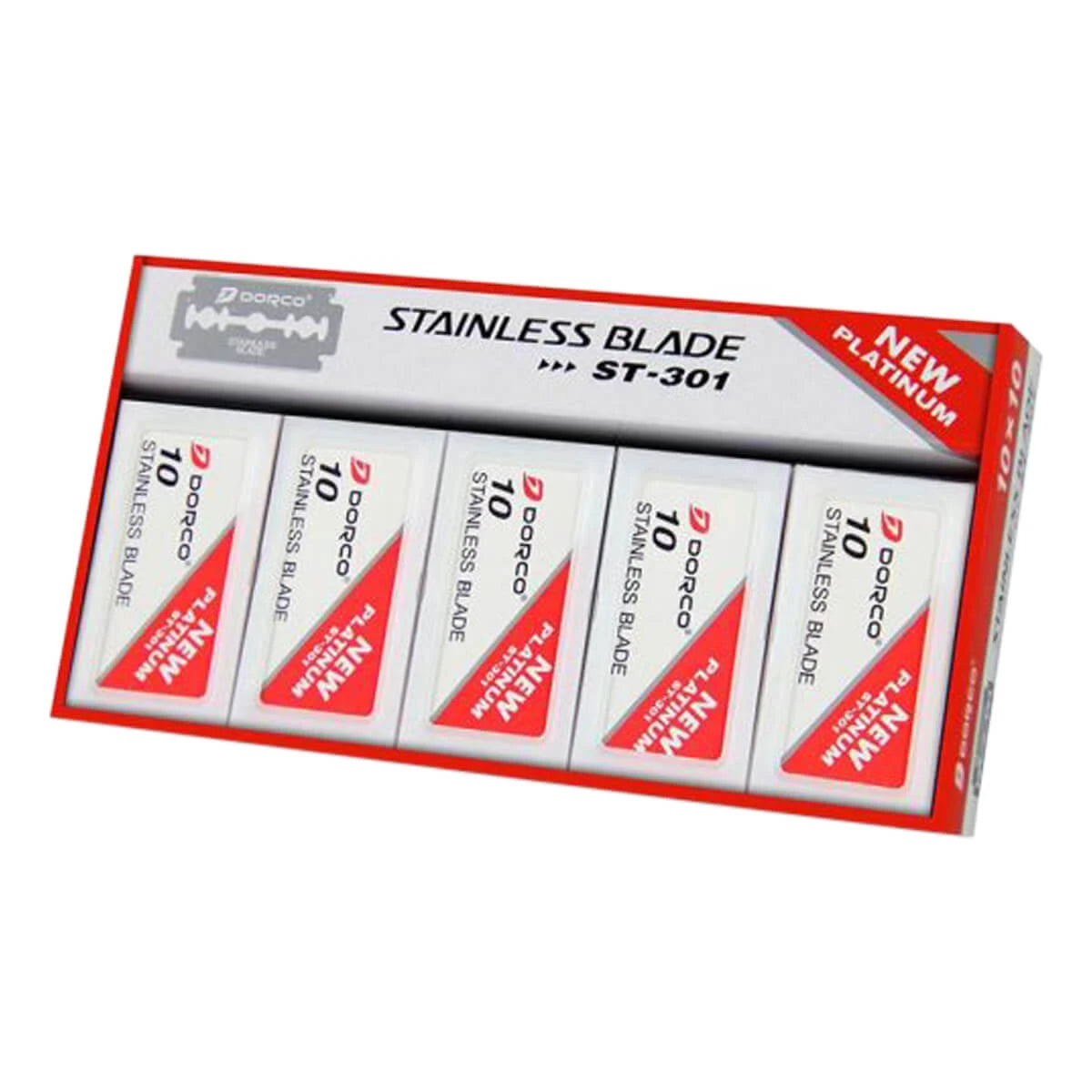 Dorco St-301 De-barberblade    Stang  10x10 Stk   100 Stk